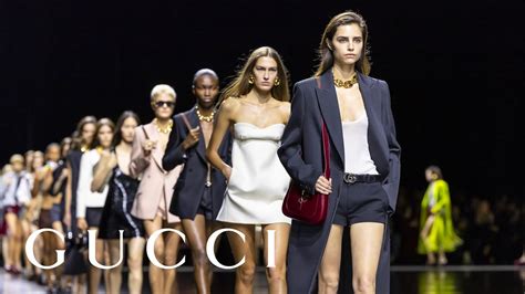 gucci hollywood fashion show|Gucci ancora fashion show.